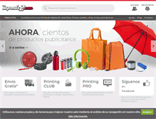 Tablet Screenshot of imprenta2.com